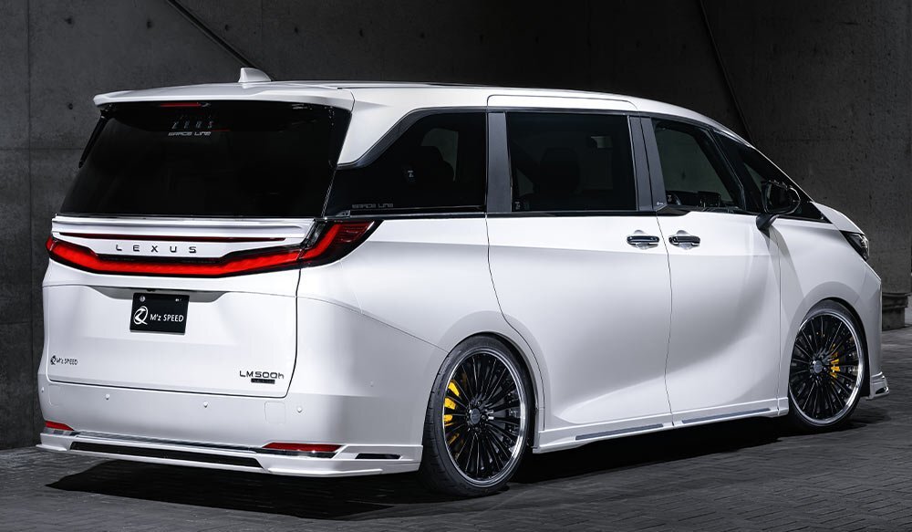 M'z SPEED 3點(diǎn)キット 未涂裝 3Dプリンター出力 樹脂粉末焼結(jié)品 レクサス LM500h TAWH15W R5.12～