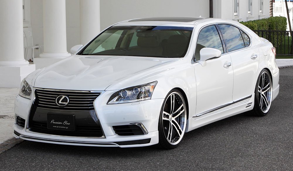 M'z SPEED 3點(diǎn)キット 未涂裝 FRP レクサス LS460 USF40 H24.10～H29.9 Fスポーツ除く 后期