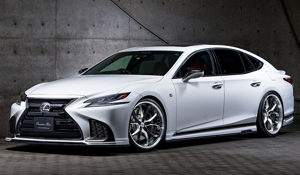 M'z SPEED フロントグリル 未涂裝 FRP レクサス LS500 VXFA50 VXFA55 H29.10～R2.10 Fスポーツ