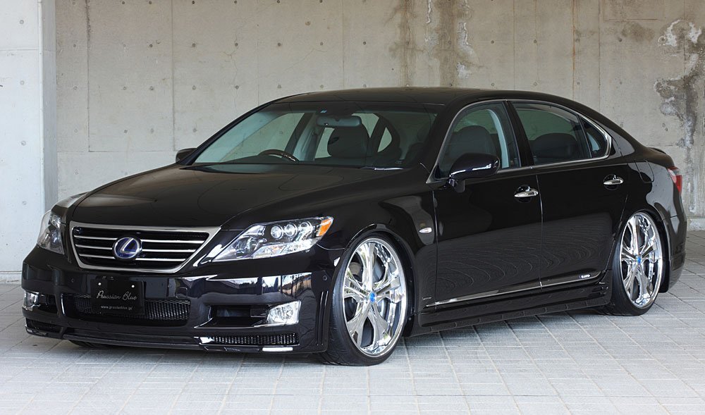 M'z SPEED サイドステップ 未涂裝 FRP レクサス LS460 USF40 H19.5～H21.9 MC前 ショート