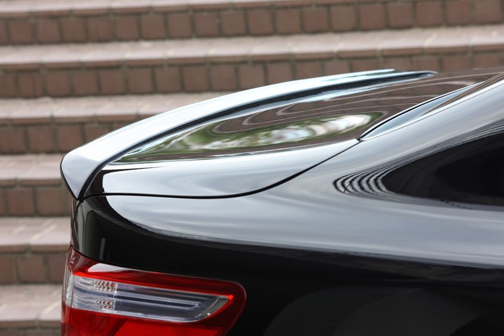 M'z SPEED トランクスポイラー 未涂裝 FRP レクサス LS600h UVF45 H19.5～H21.9 MC前