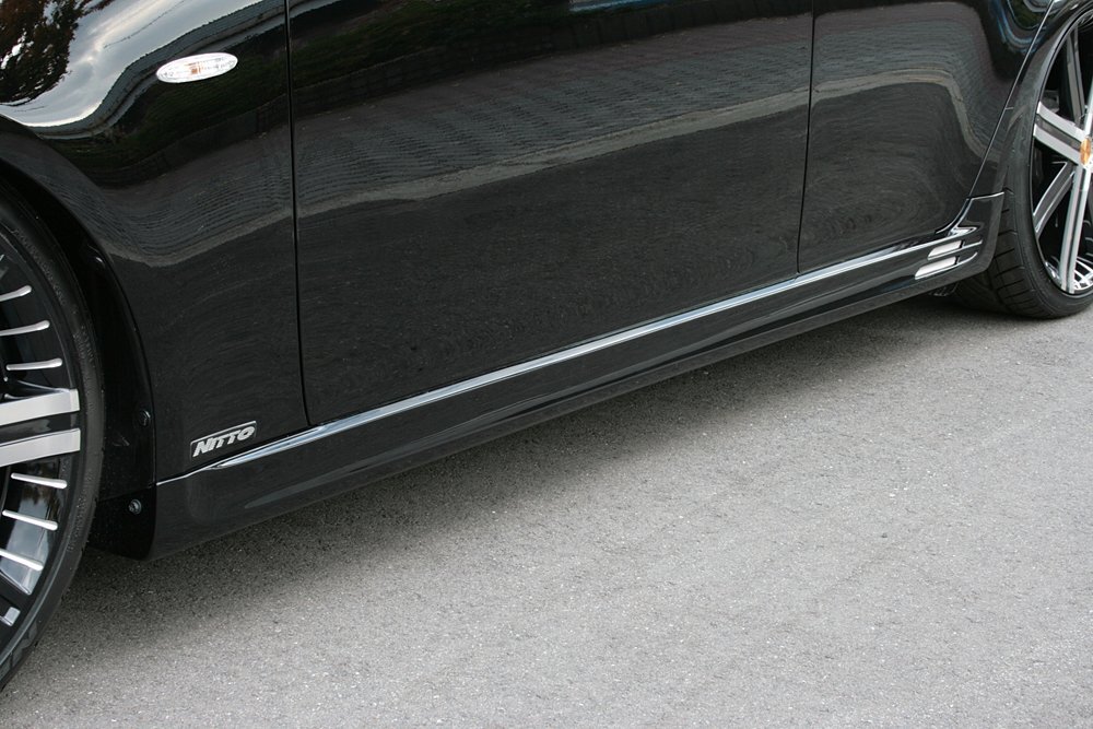 M'z SPEED サイドステップ 未涂裝 FRP レクサス IS250 GSE20 H17.9～H20.8 MC前