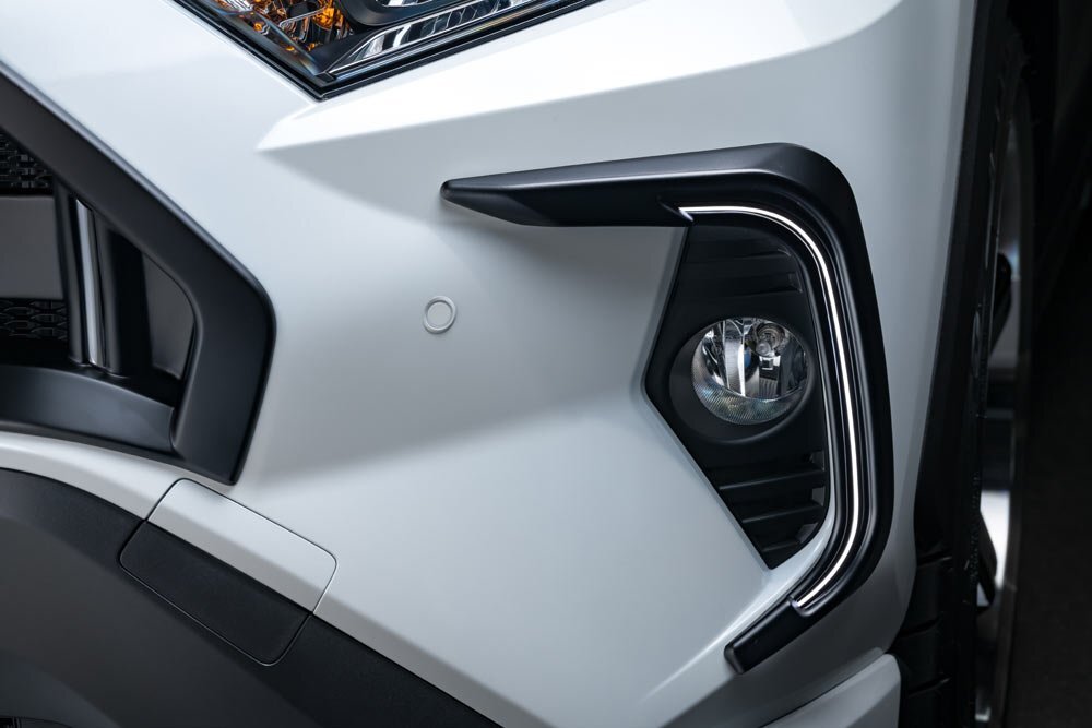 M'z SPEED デイライトキット マットブラック FRP RAV4 AXAH52 AXAH54 MXAA52 MXAA54 H31.4～ アドベンチャー除く