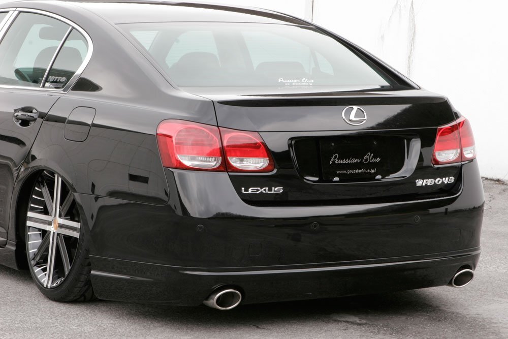 M'z SPEED リアアンダースポイラー 未涂裝 FRP レクサス GS350 GRS191 GRS196 H17.7～H19.9 MC前