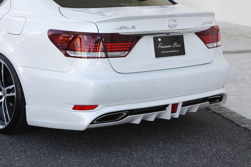 M'z SPEED 3點(diǎn)キット 未涂裝 FRP レクサス LS460 USF40 H24.10～H29.9 Fスポーツ除く 后期