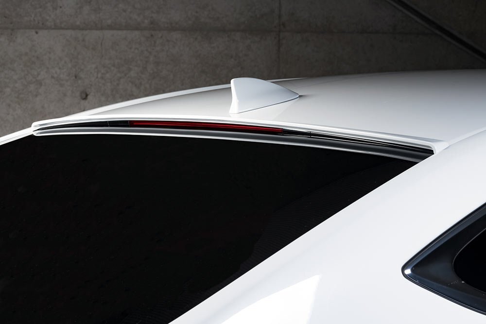M'z SPEED ルーフスポイラー 未涂裝 FRP レクサス LS500h GVF50 GVF55 R2.11～ Fスポーツ