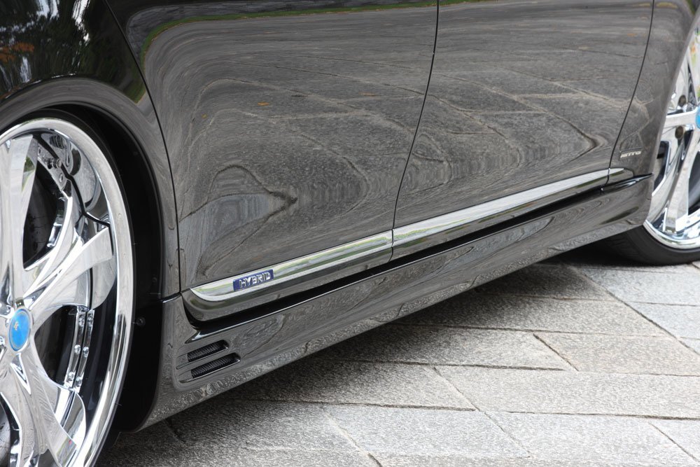 M'z SPEED 4點(diǎn)キット 未涂裝 FRP レクサス LS460 USF40 H19.5～H21.9 MC前