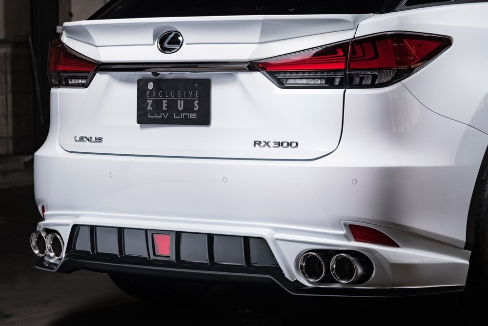 M'z SPEED リアアンダースポイラー 涂り分け涂裝 (083/212) FRP レクサス RX300 AGL20W AGL25W R1.10～ Fスポーツ/バージョンL