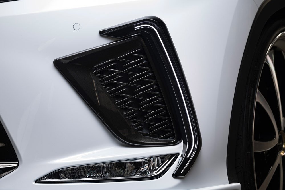 M'z SPEED デイライトキット 未涂裝 FRP レクサス RX450h GYL20W GYL25W R1.10～ Fスポーツ/バージョンL