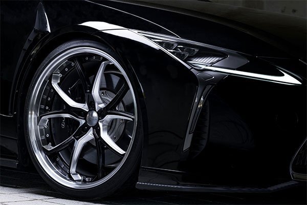 M'z SPEED FORGED DESIGN 333 22×8.5J PCD120 5H +14 マシニング/ブラック 22インチ 鍛造2ピースアルミホイール 1本