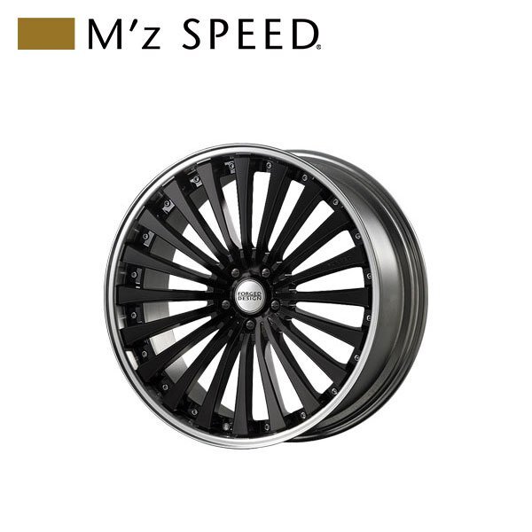 M'z SPEED FORGED DESIGN 666 22×10.5J PCD114.3 5H +27