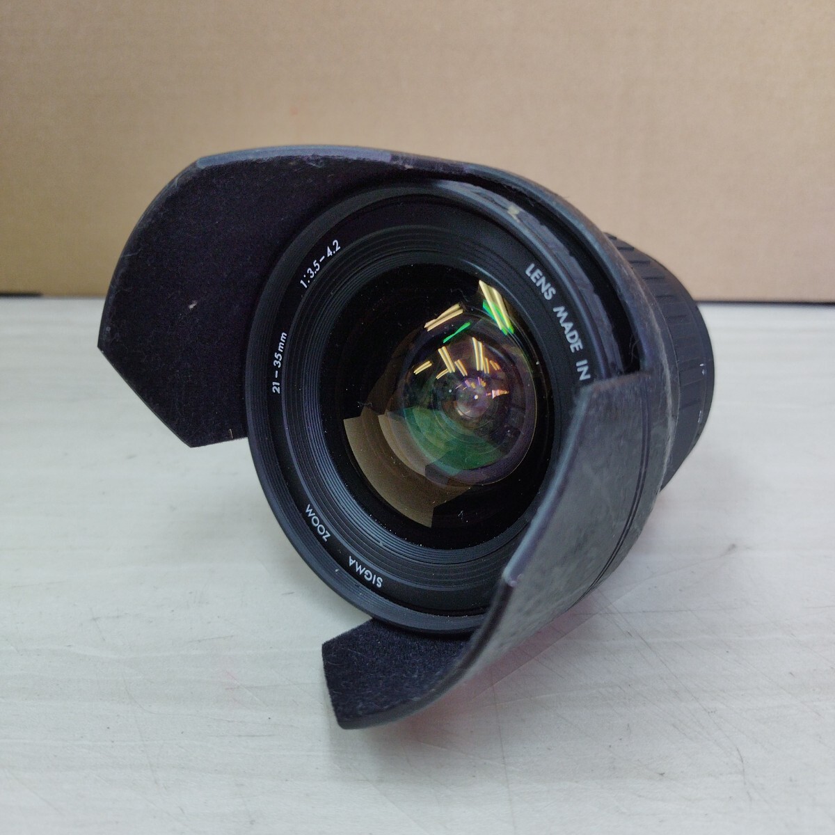 SIGMA ZOOM 21 - 35mm 1:3.5-4.2 Φ77 シグマ カメラレンズ ソニー、ミノルタ用 未確認 LENS 2692_画像1