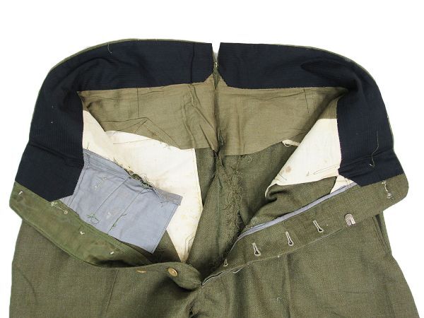極美品 第二次大戦頃実物 日本陸軍将校乗馬ズボン(短袴/