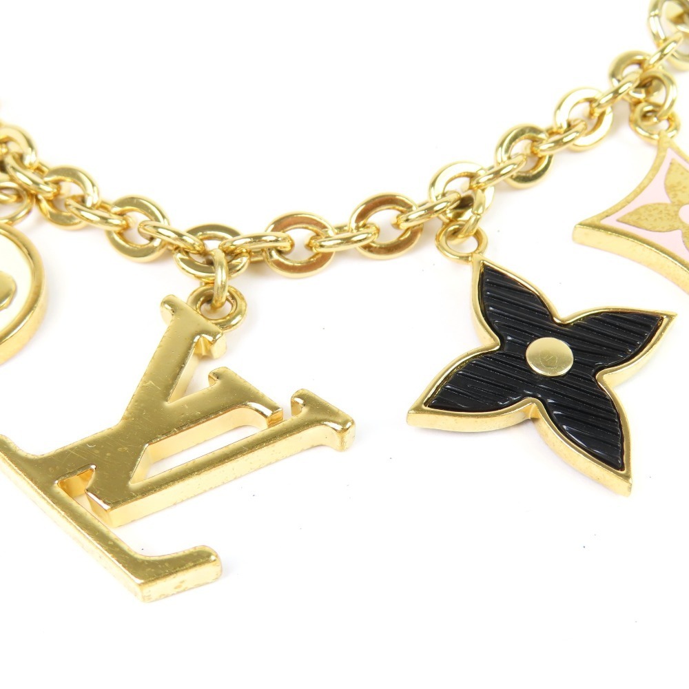 200047★1円スタート★L(fēng)OUIS VUITTON ルイヴィトン 新品同様美品 バッグチャーム チェーン スプリング ストリート M68999 キーホルダー