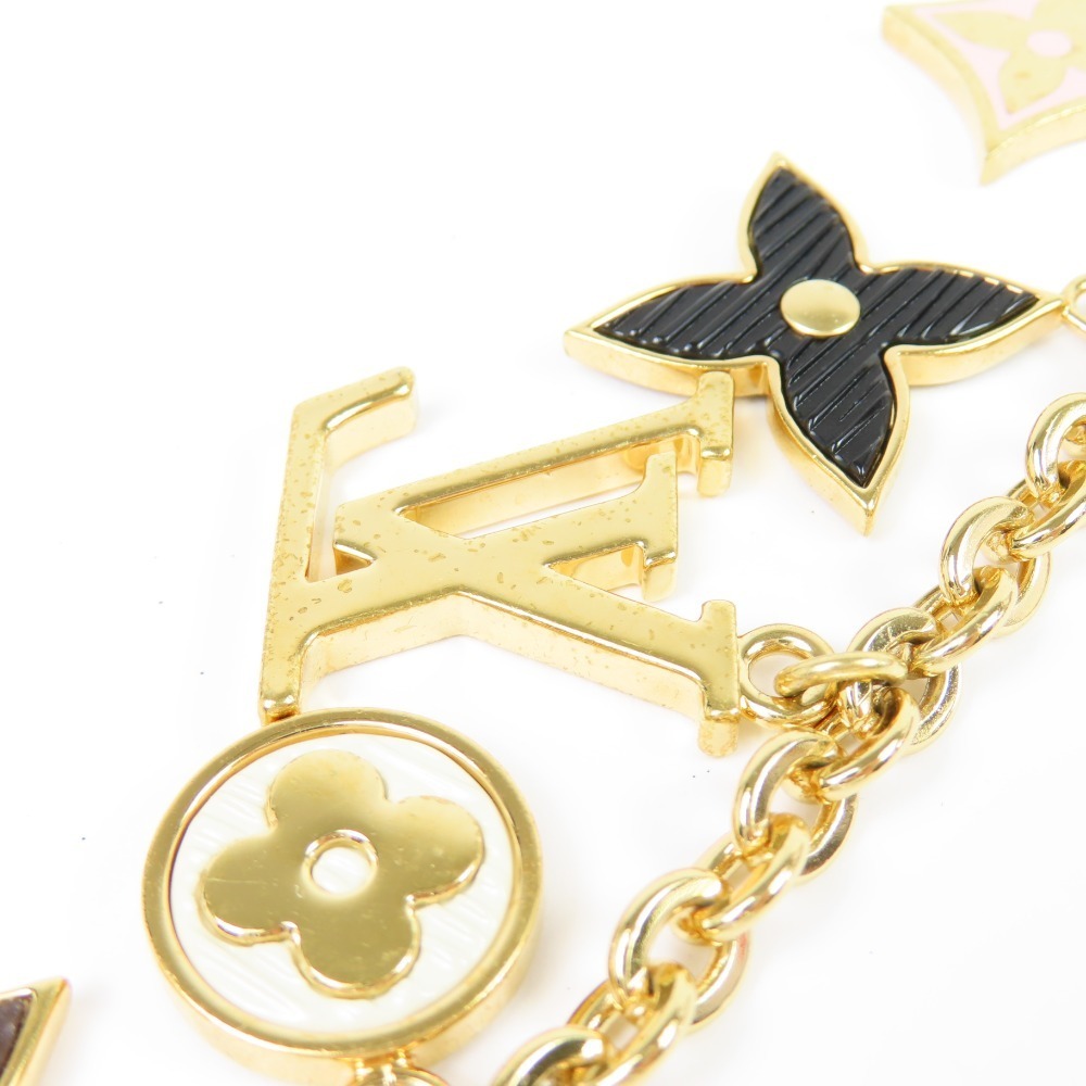 200047★1円スタート★L(fēng)OUIS VUITTON ルイヴィトン 新品同様美品 バッグチャーム チェーン スプリング ストリート M68999 キーホルダー