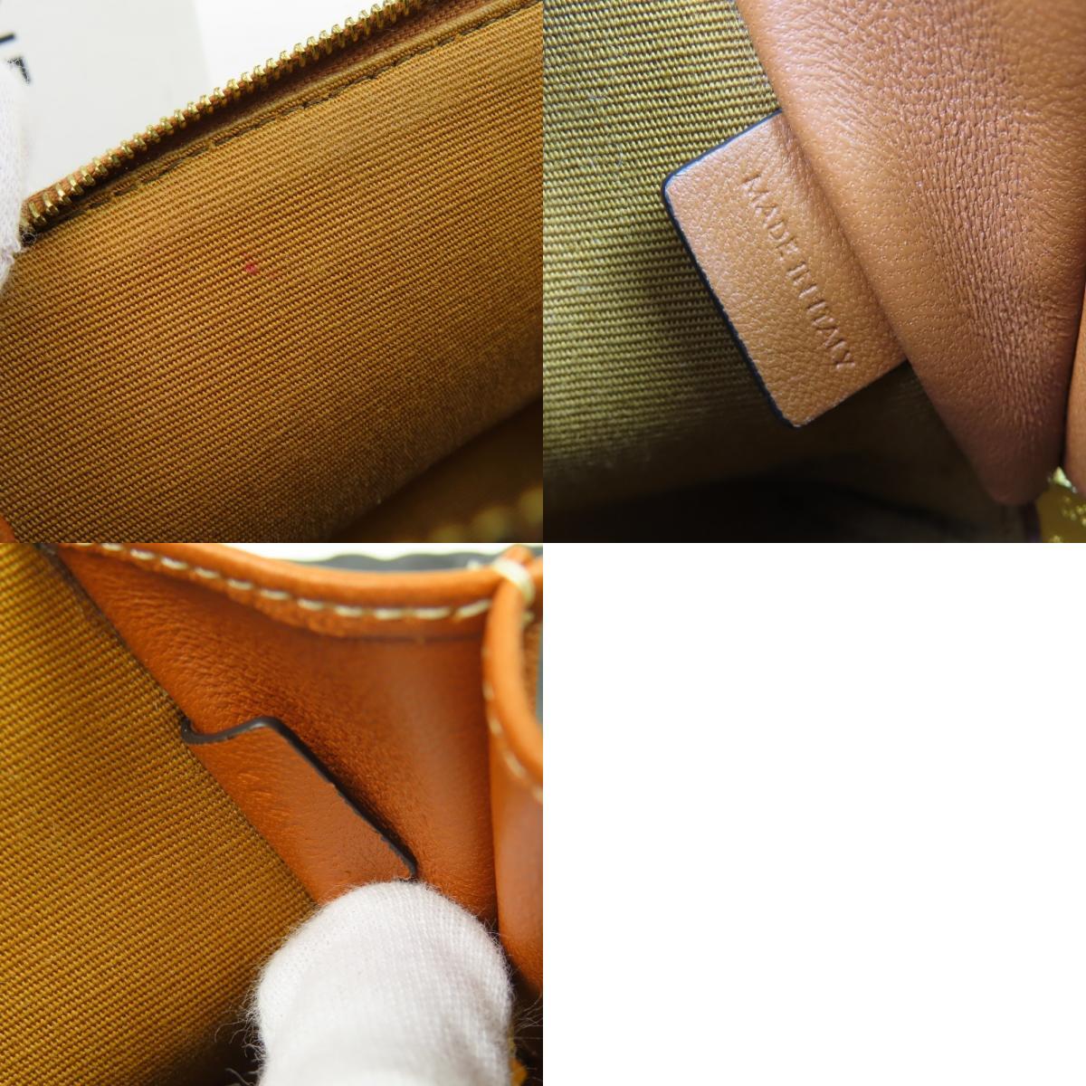 200122★1円スタート★CELINE セリーヌ 外極美品 トリオンフ ミニチェーンショルダーバッグ ショルダーバッグ PVC レザー アイボリー