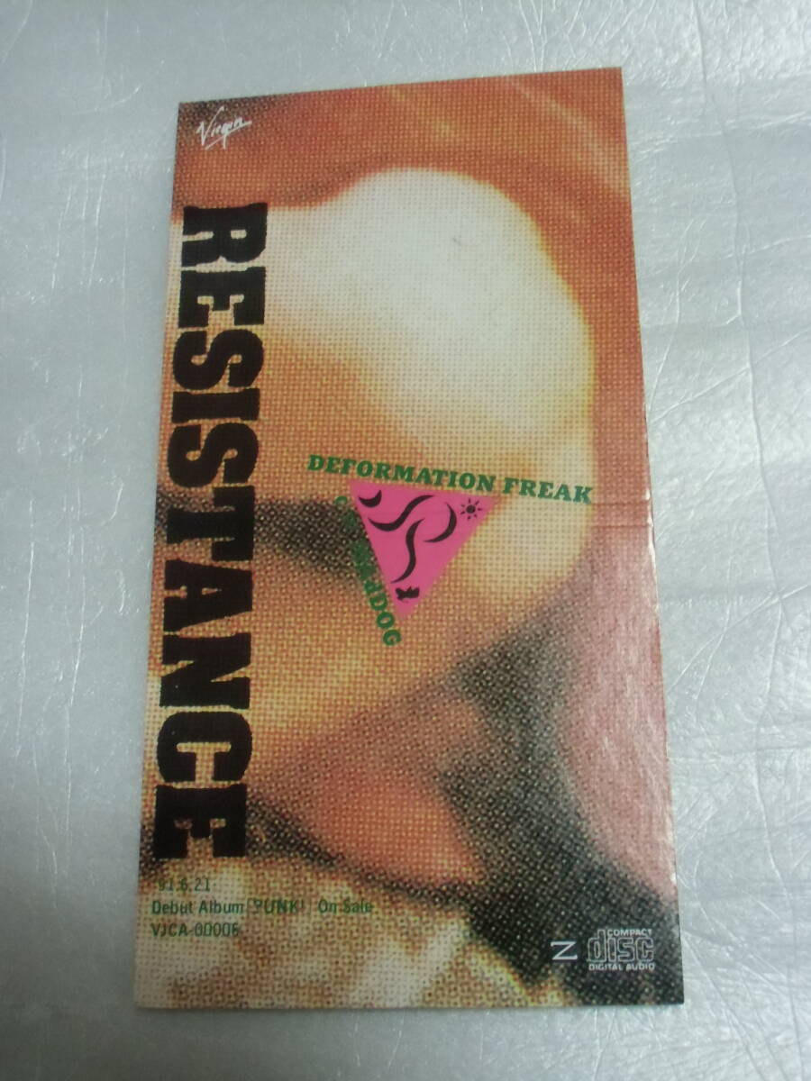 ◆J6◆ 8cm シングル CD DEFORMATION FREAK / RESISTANCE レジスタンス VJDA-00003 見本品_画像1
