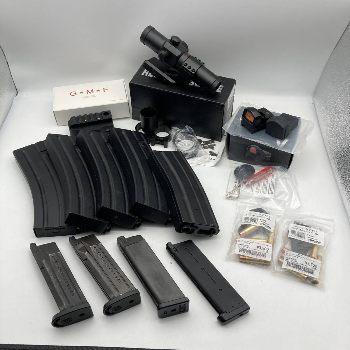 36S【中古ジャンク品】 ミリタリー用品 まとめて箱詰め ※動(dòng)作未確認(rèn)ジャンク品