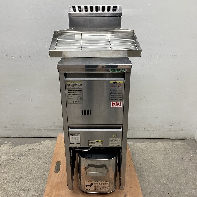 ★EF0905 | ガスフライヤー タニコー 都市ガス B-TGFL-35 W350×D600×H800(BG1070)mm 中古 業(yè)務(wù)用