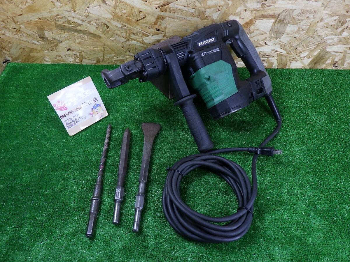  bit имеется! HiKOKI ( высокий ko-ki) ( старый Hitachi Koki ) рукоятка ma шестиугольник автомобиль nk модель AC бесщеточный motor установка H41SE б/у товар 250606
