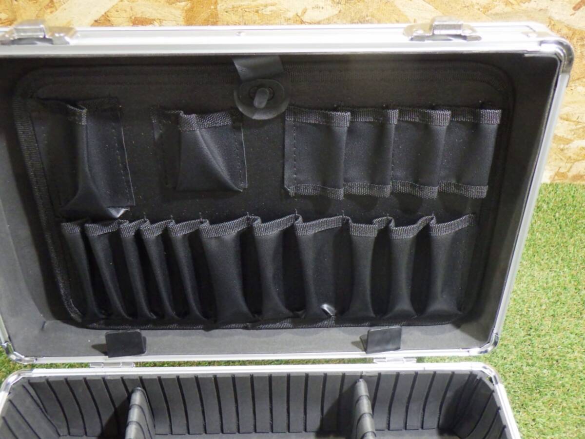 TRUSCO アルミケース シルバー 片開き TAC11 トランク 作業(yè)工具 パーツケース 工具箱 ツールバッグ 収納 未使用品 250607