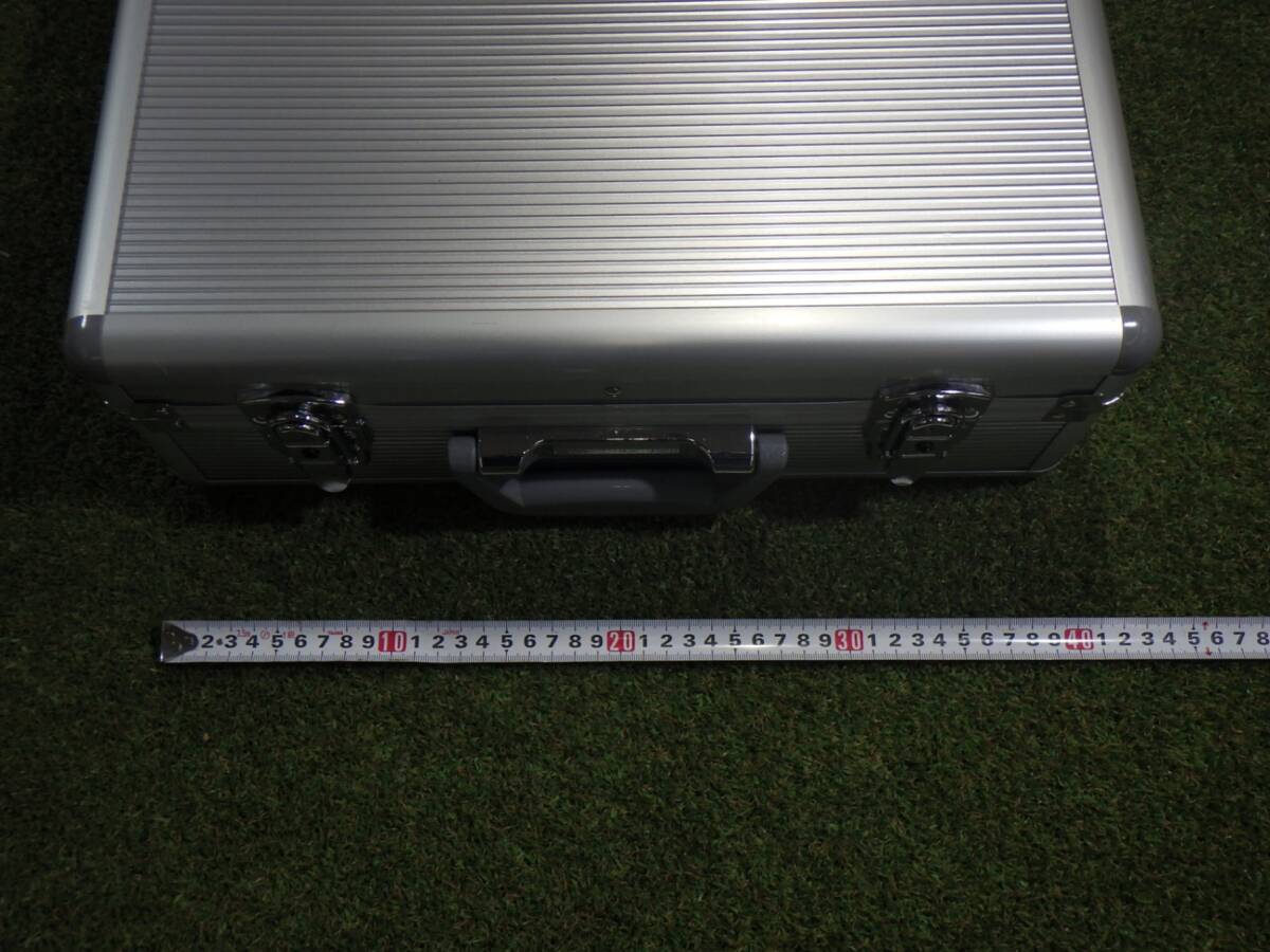 TRUSCO アルミケース シルバー 片開き TAC11 トランク 作業(yè)工具 パーツケース 工具箱 ツールバッグ 収納 未使用品 250607