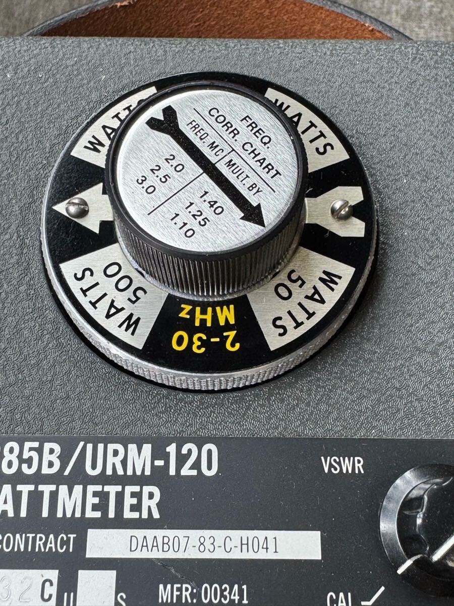TS-1285B/URM-120 WATTMETER беспроводной сопутствующие предметы радиолюбительская связь 