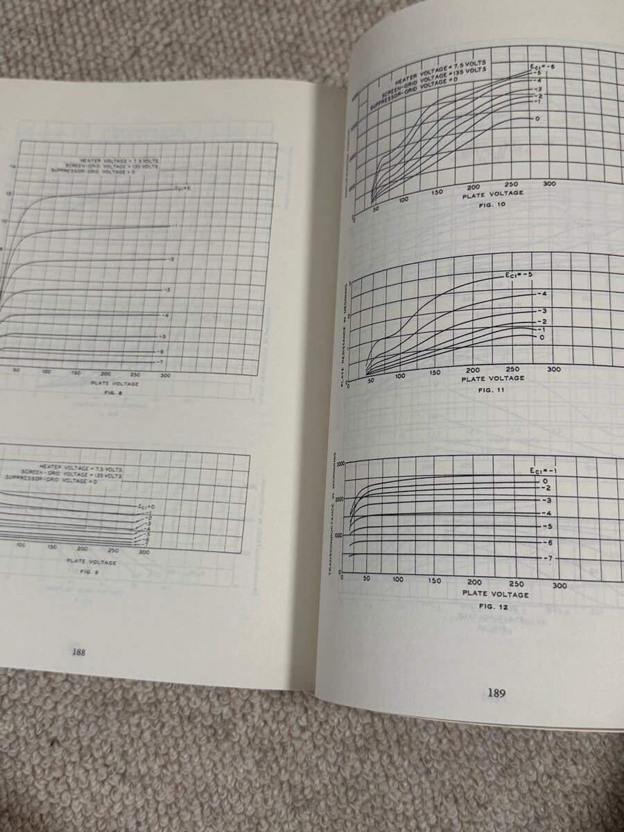 本　WESTERN ELECTRIC TUBE DATA 真空管　無(wú)線