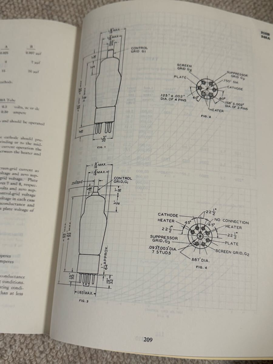 本　WESTERN ELECTRIC TUBE DATA 真空管　無(wú)線