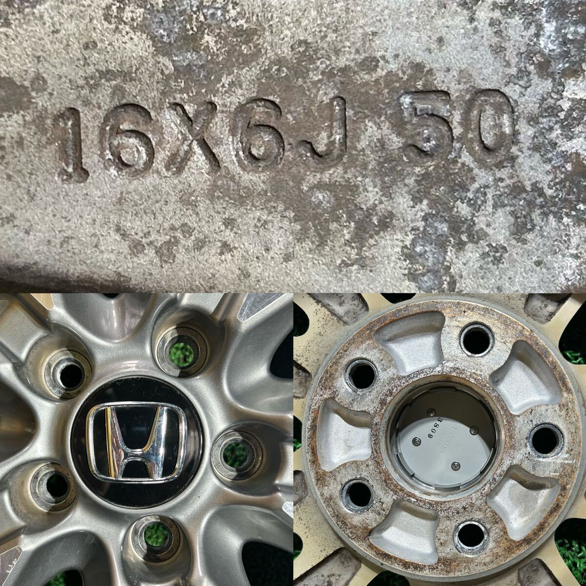 * зимний 205/60R16 92Q DUNLOP WINTER MAXX * Honda оригинальный [16×6.0J +50 PCD:114.3×5H диаметр втулки :62mm]* Step WGN и т.д. 