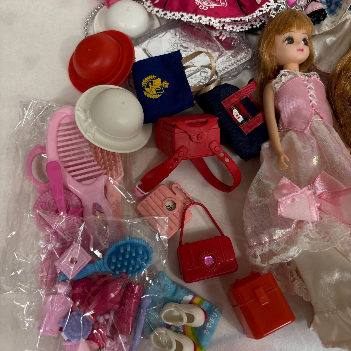  Licca-chan Precure стиль e Lee Chan мелкие вещи европейская одежда продажа комплектом Junk много retro подлинная вещь - shu бирка licca малыш 