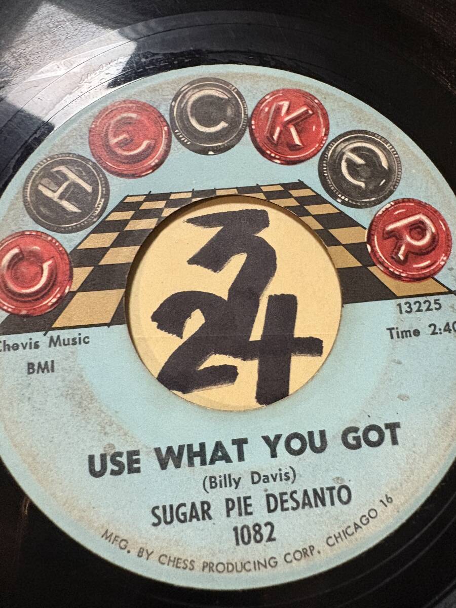  прослушивание SUGAR PIE DESANTO SOULFUL DRESS двусторонний VG++ SOUNDS EX