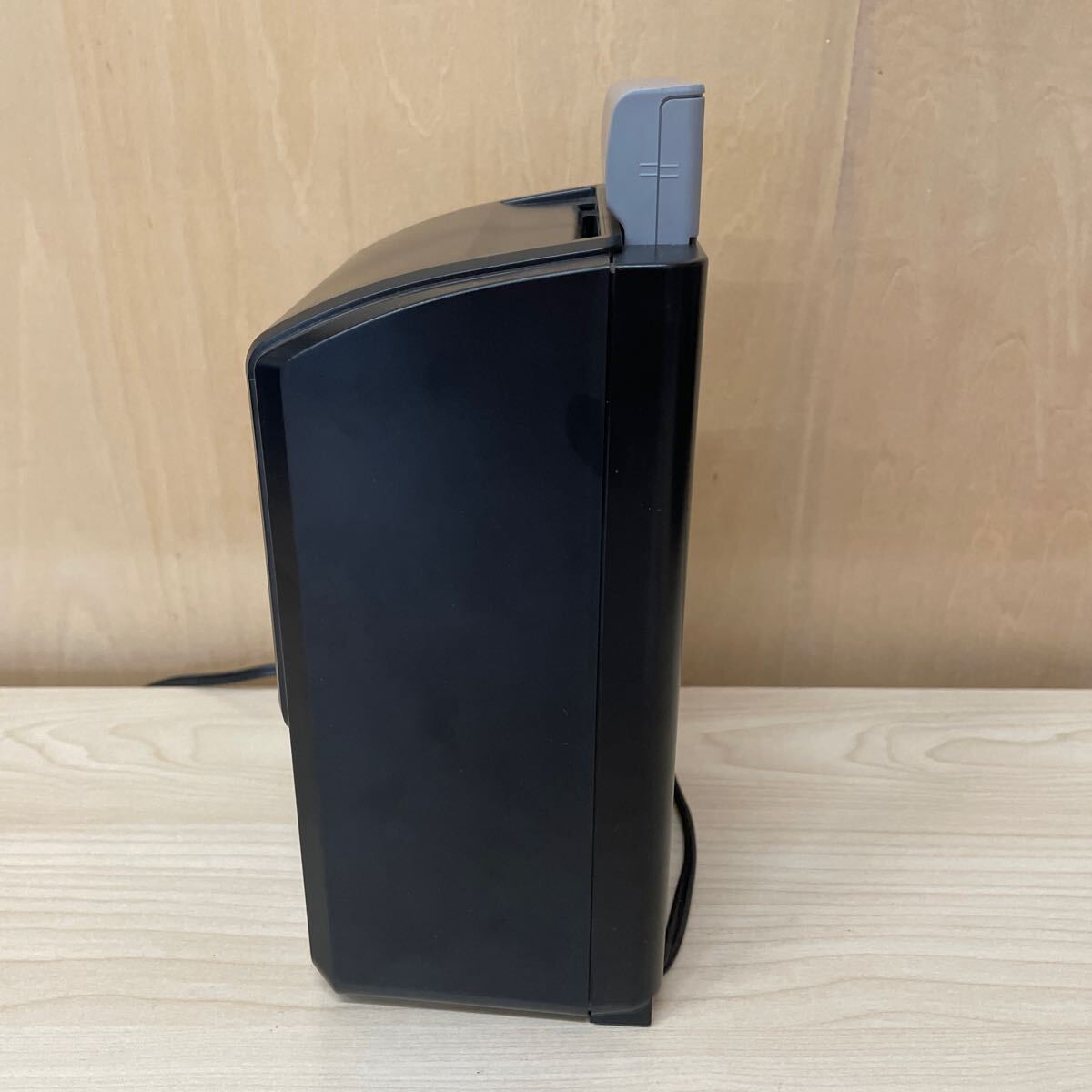訳アリ　MAX マックス タイムレコーダー ER-110SUW タイムカード 店舗用品　電波時(shí)計(jì)　ブラック