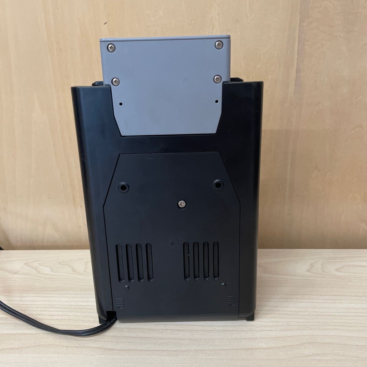 訳アリ　MAX マックス タイムレコーダー ER-110SUW タイムカード 店舗用品　電波時(shí)計(jì)　ブラック