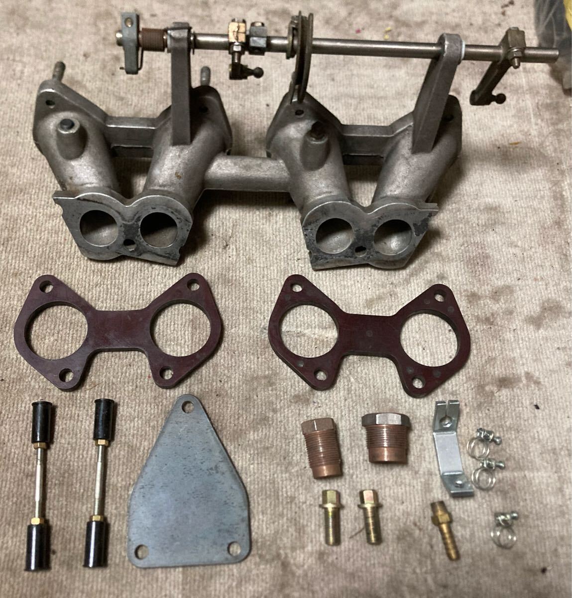 KP61 4K Solex впускной коллектор подлинная вещь Starlet 