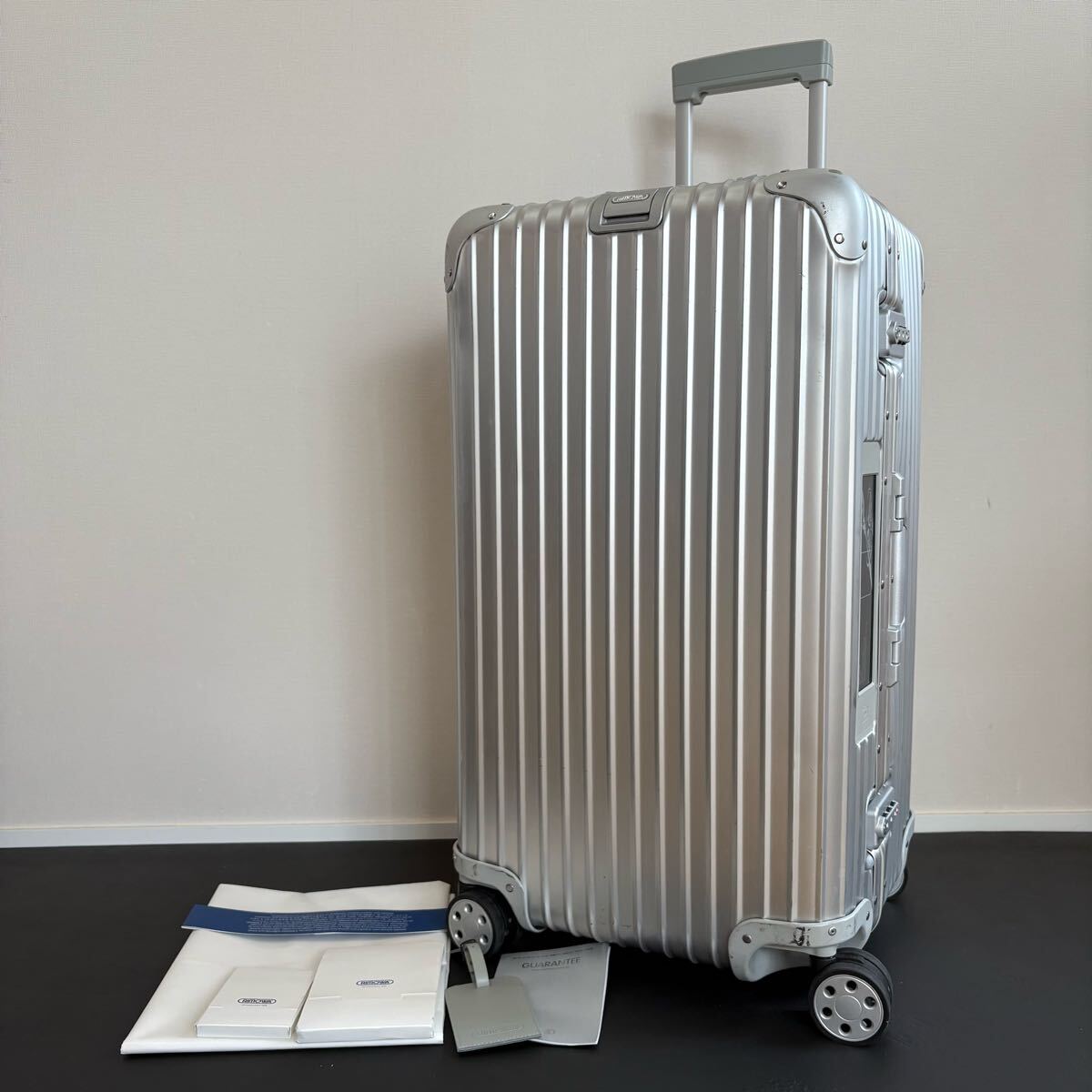 リモワ スポーツ トパーズ E-tagトランク 89L 4輪 キャリーケース 美品 RIMOWA TOPAS SPORT E-TAG 89L リモワ トパーズ スポーツ