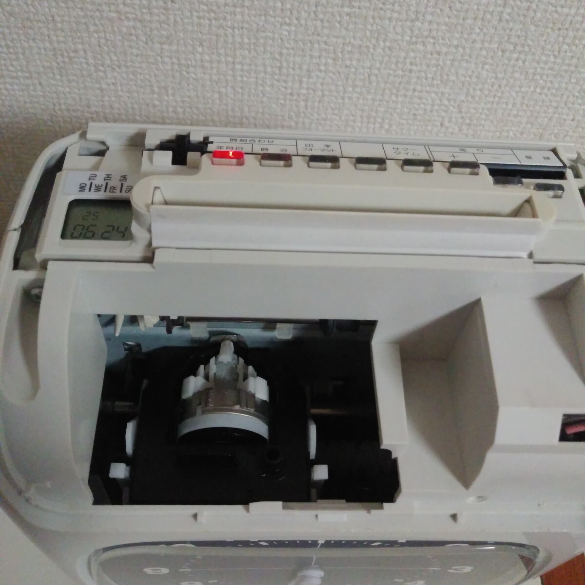 アマノ***タイムレコーダーBX-2000「2」整備済みリボン交換