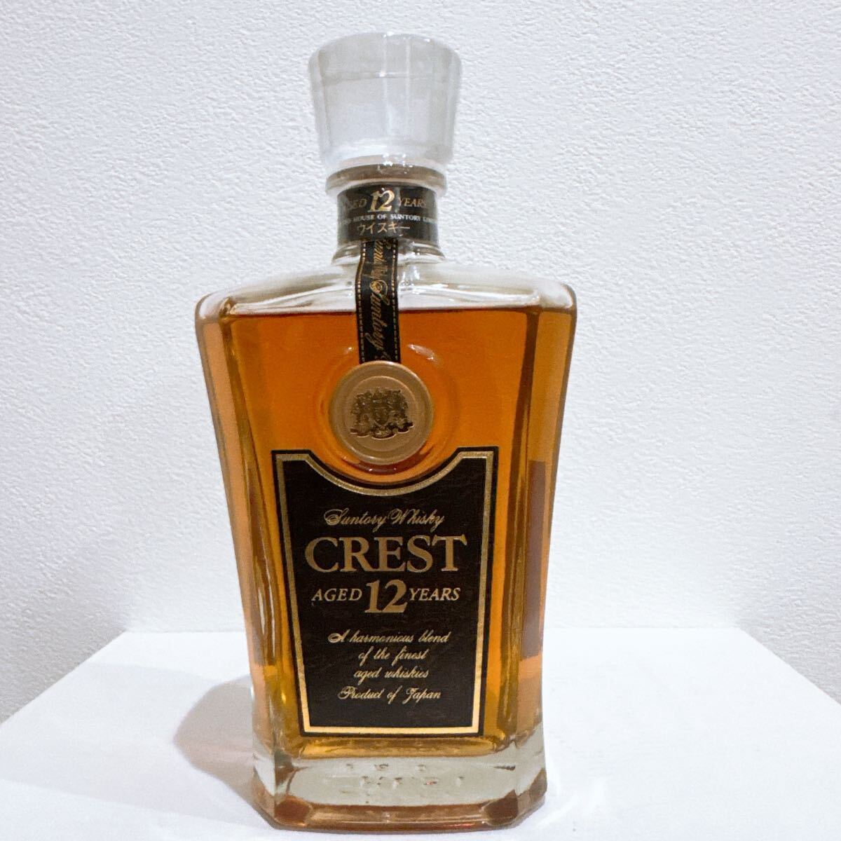  нераспечатанный ( редкий * старый sake ) Suntory k rest 12 год SUNTORY CREST старый sake виски декантер с коробкой 