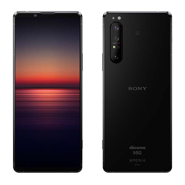 バッテリー80%以上 良品 SO-51A Xperia 1 II ブラック 中古 SIMフリー SIMロック解除済 Android