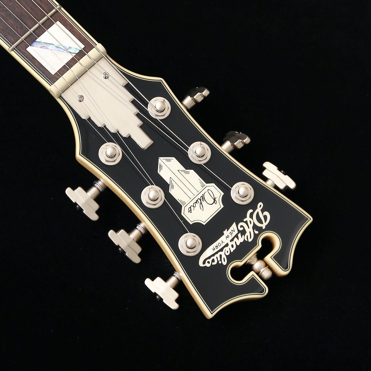  бесплатная доставка новый товар D'Angelicoti Anne je Rico электрогитара Deluxe Brighton Limited Edition Sapphire с футляром осмотр товар отрегулирован отгрузка 