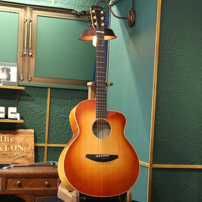  бесплатная доставка Baden A-SF-SB-NVS-LC-LTD беж ten гитара акустическая гитара солнечный Burst не использовался все одиночный доска осмотр товар отрегулирован отгрузка gig сумка 