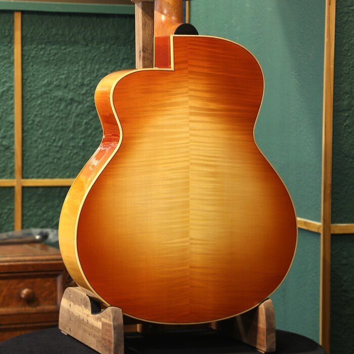  бесплатная доставка Baden A-SF-SB-NVS-LC-LTD беж ten гитара акустическая гитара солнечный Burst не использовался все одиночный доска осмотр товар отрегулирован отгрузка gig сумка 