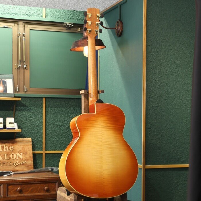  бесплатная доставка Baden A-SF-SB-NVS-LC-LTD беж ten гитара акустическая гитара солнечный Burst не использовался все одиночный доска осмотр товар отрегулирован отгрузка gig сумка 