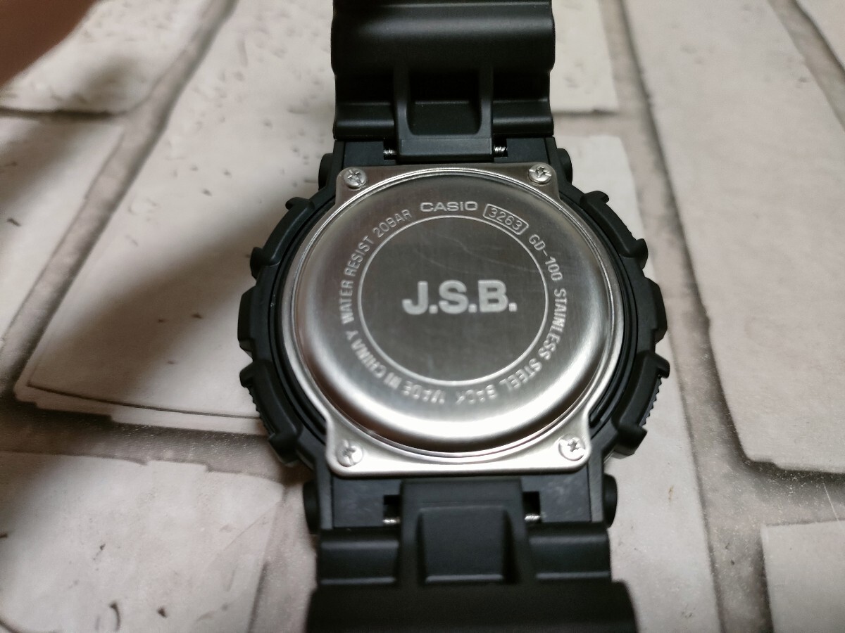 希少コラボ！CASIO G-SHOCK GD-100 J.S.B　三代目 J Soul Brothers EXILE　LDH　20680円
