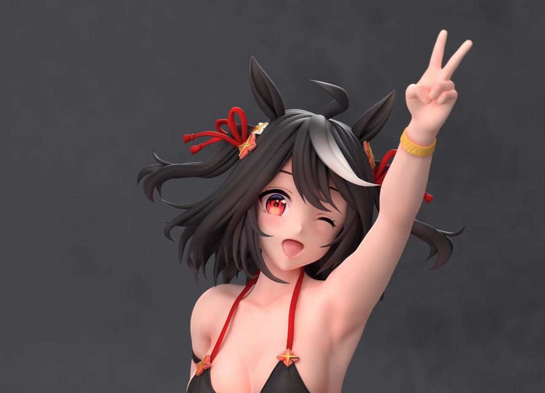 ウマ娘 キタサンブラック 北部玄駒 ガレージキット フィギュア ウマ娘 キタサンブラック 北部玄駒 ガレージキット フィギュア