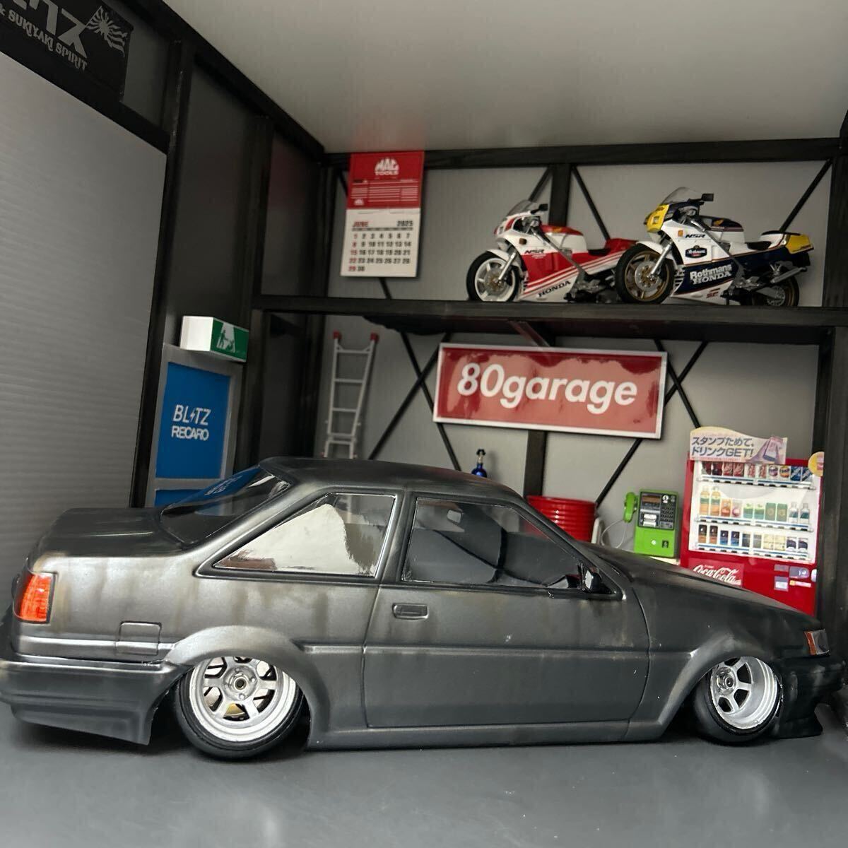 хлеб гонг RC AE86 Levin 2Dr оставить как есть машина способ 1/10