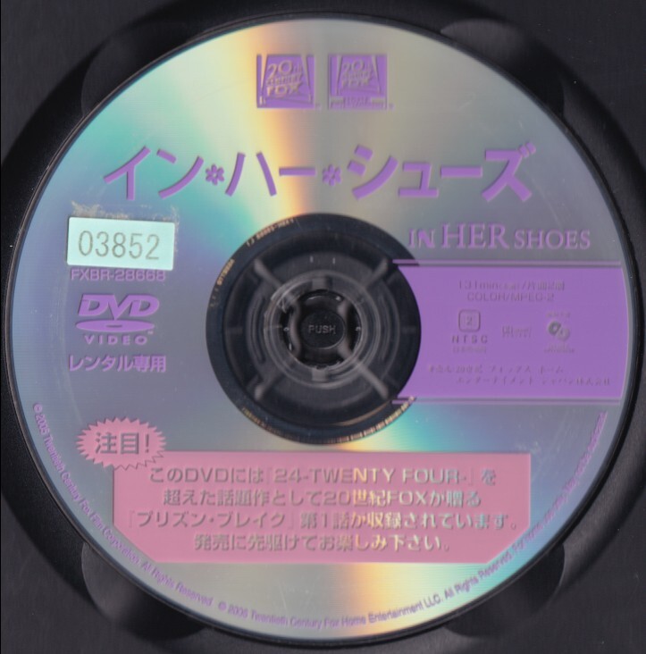 07012 イン・ハー・シューズ キャメロン・ディアス_画像2