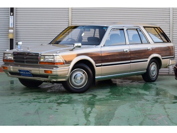 グロリアワゴン 2.0 V20E SGL ETC ワンオーナー フェンダーミラー 7人乗
