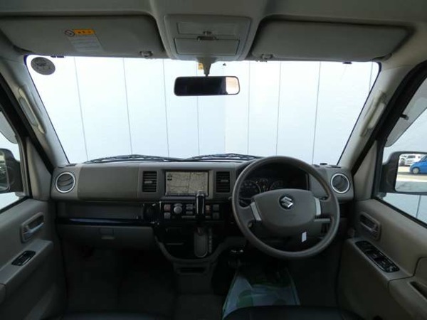 エブリイワゴン 660 PZターボ 4WD 左Pスラ SDナビ ETC レベライザー 社外AW