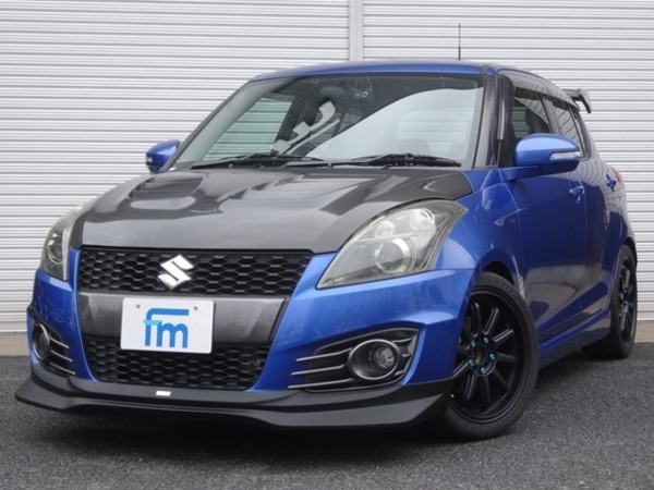 スイフト 1.6 スポーツ 6速MT カーボンボンネット 車高調 マフラー